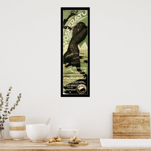 Poster Nosferatu 1922 (Cuisine)