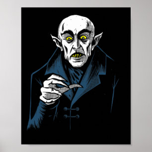 Poster Nosferatu Halloween Vampire Horreur Dracula
