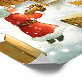 Poster Nostalgic Vintage Christmas Family (Coin)