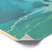 Poster Nostalgie de Niagara Falls : Art Voyage de style V (Coin)