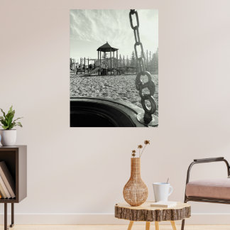 Poster Nostalgie des terrains de jeu