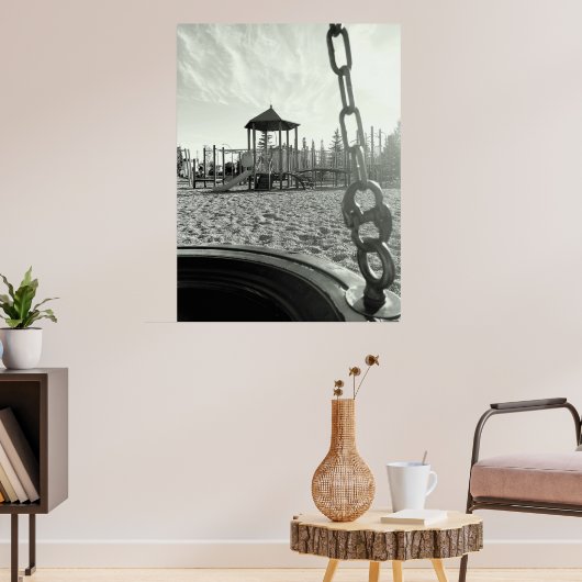 Poster Nostalgie des terrains de jeu (Salon 3)