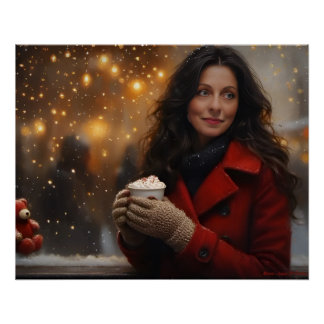 Poster Nostalgie d'hiver
