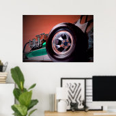 Poster Nostalgie Dragster (Bureau à domicile)
