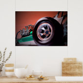 Poster Nostalgie Dragster (Cuisine)