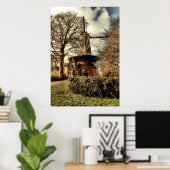 Poster Nostalgie néerlandaise (Bureau à domicile)