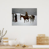 Poster Nostalgie occidentale (Cuisine)