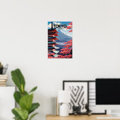 Poster Nostalgique du Japon de Tokyo (Bureau à domicile)