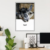Poster Nosy Goat En Regard (Bureau à domicile)