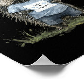 Poster Not A Hugger Hedgehog  (Coin)