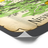 Poster Not All Who Wander Are Lost Funny Maps Rpg Parody (Coin)