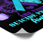 Poster Not All Wounds Are Visible Suicide Awareness (Coin)