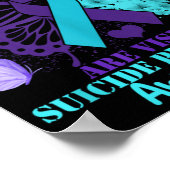 Poster Not All Wounds Are Visible Suicide Awareness (Coin)