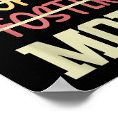 Poster Not Biological Adoptive Foster Just Mom Mother's D (Coin)