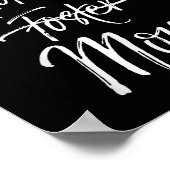 Poster Not Biological Adoptive Foster Just Mom Shirt Mark (Coin)