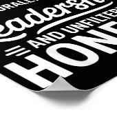 Poster Not Bossy Leadership And Honesty Funny Saying Mens (Coin)