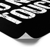 Poster Not Friendly Do Not Touch Funny Sarcasm Quote (Coin)