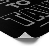 Poster Not Here To Talk In G Funny Gym Motivation Sayings (Coin)