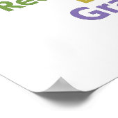 Poster Not Perfect Redeemed By Grace Minimalist Clean (Coin)