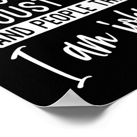 Poster Not Really Funny I’m Just Mean, Funny Sarcastic Qu (Coin)