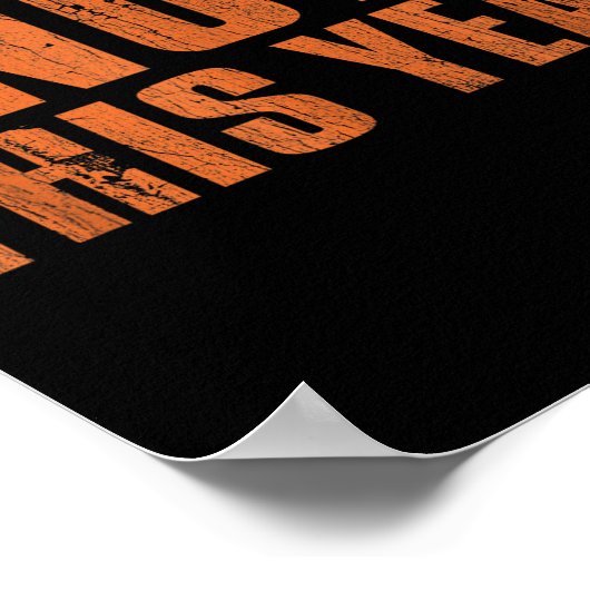 Poster Not This Year Funny New Year Resolution  (Coin)