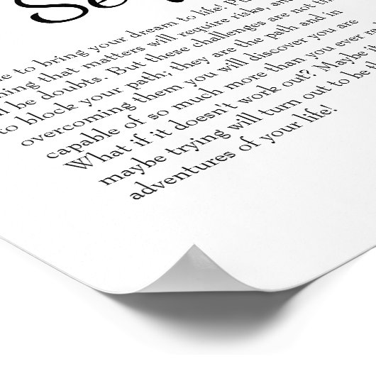 Poster NOTA POUR S'AUTONOMISER Inspirationnel (Coin)