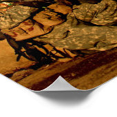 Poster Note d'amour sur le mur Militaire Missing You (Coin)