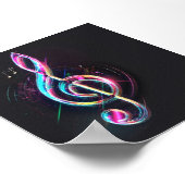 Poster Note musicale (Coin)