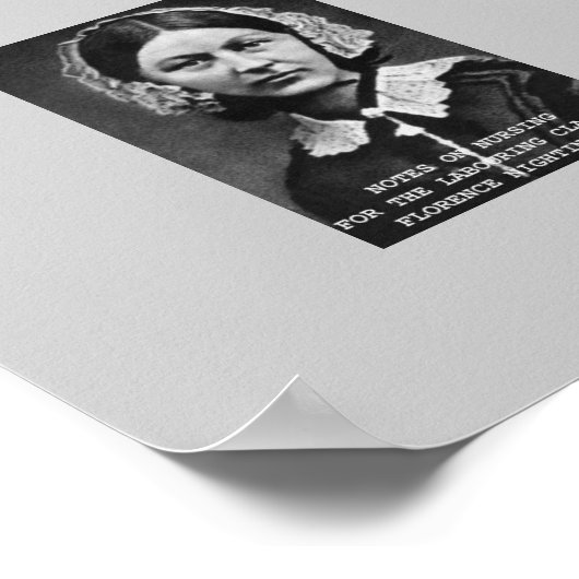Poster Notes de Florence Nightingale (Coin)