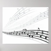 Poster notes de musique (Devant)