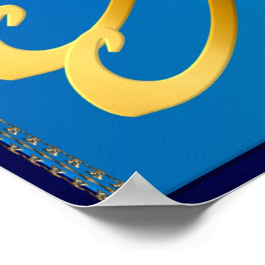 Poster Notes d'or (Coin)