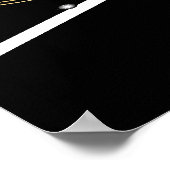 Poster Notes d'or de l'étoile musicale (Coin)