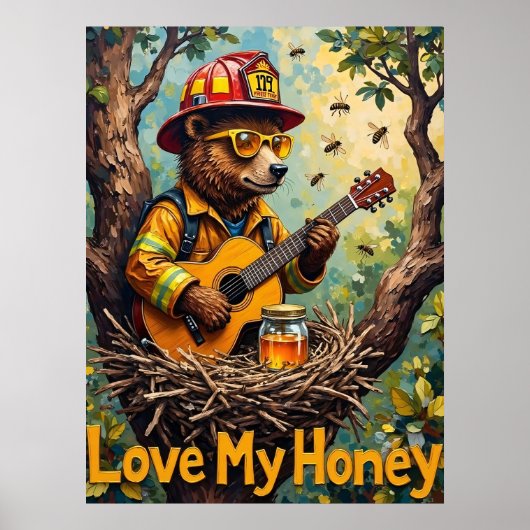 Poster Notes en colimaçon : Bear's Forest Rhapsody (Devant)