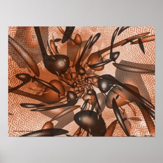 Poster Notes musicales Imprimer (Devant)