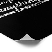 Poster Nothing Is Given Everything Is Earned Motivational (Coin)