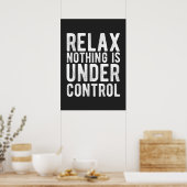 Poster nothing is uncontrol (Cuisine)