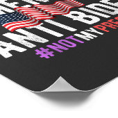 Poster #notmypresident (Coin)