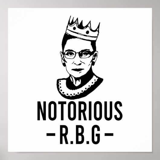 Poster Notorious RBG, Ruth Bader Ginsburg (Devant)