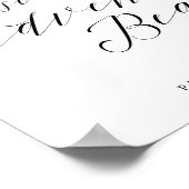 Poster Notre aventure commence Guest Book Map Mariage Sig (Coin)