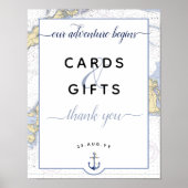 Poster Notre aventure commence | Martha's Vineyard Mariag (Devant)