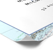 Poster Notre aventure commence | #Nautical #Florida #Mari (Coin)