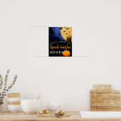 Poster Notre bibliothèque a des livres parlants classe (Cuisine)