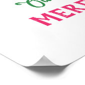 Poster "Notre Cerise Douce" Nom Personnalisé (Coin)