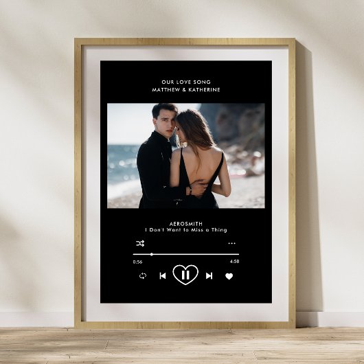 Poster Notre Chanson d'Amour Chanson de Mariage photo noi