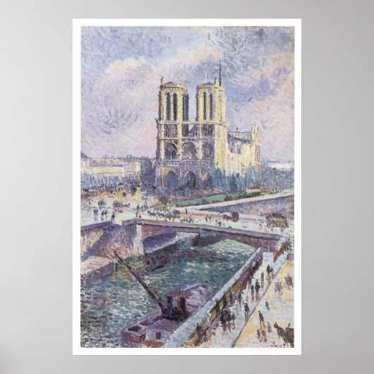 Poster Notre Dame, 1899 Maximilien Luce (Devant)