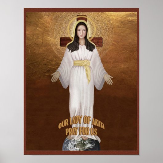 Poster Notre-Dame d'Akita (Devant)
