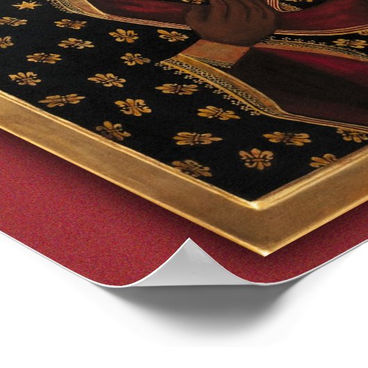 Poster Notre Dame de Częstochowa Image Dévotionnelle. (Coin)