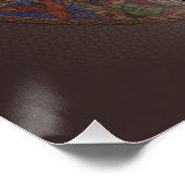 Poster Notre Dame de Fatima Image Dévotionnelle. (Coin)