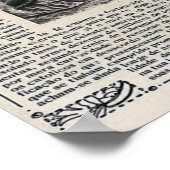 Poster Notre Dame de Fatima Miracle Journal portugais (Coin)