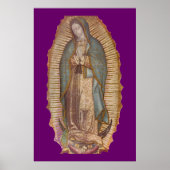 POSTER NOTRE DAME DE GUADALUPE (Devant)
